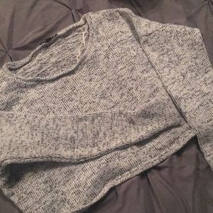 Comfy Long Sleeve Cropped Sweater